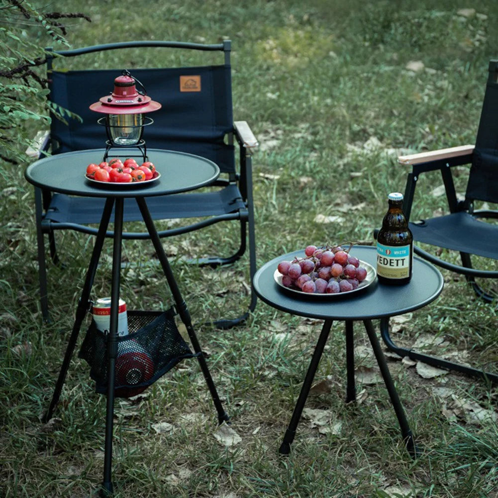 Outdoor Camping Table Aluminum Alloy Lightweight Portable Picnic Coffee Tea Table Folding Mini Garden Dining Table